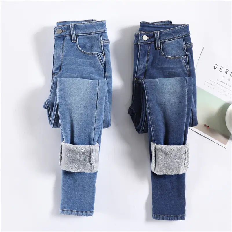 PlushFit Snow Jeans