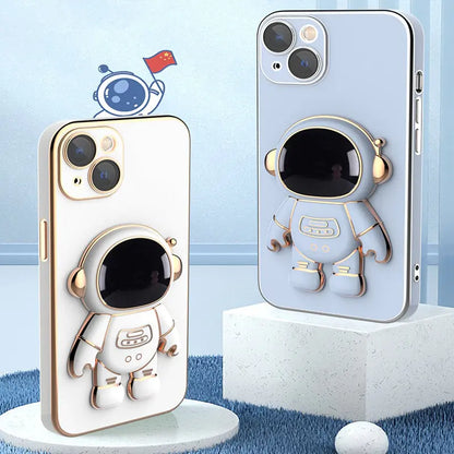 3D Astronaut Folding Phone Case