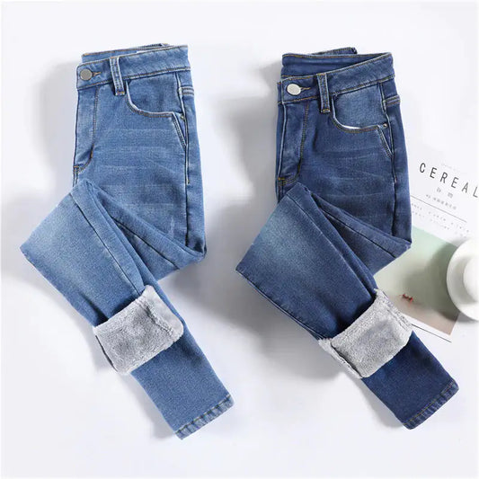 PlushFit Snow Jeans