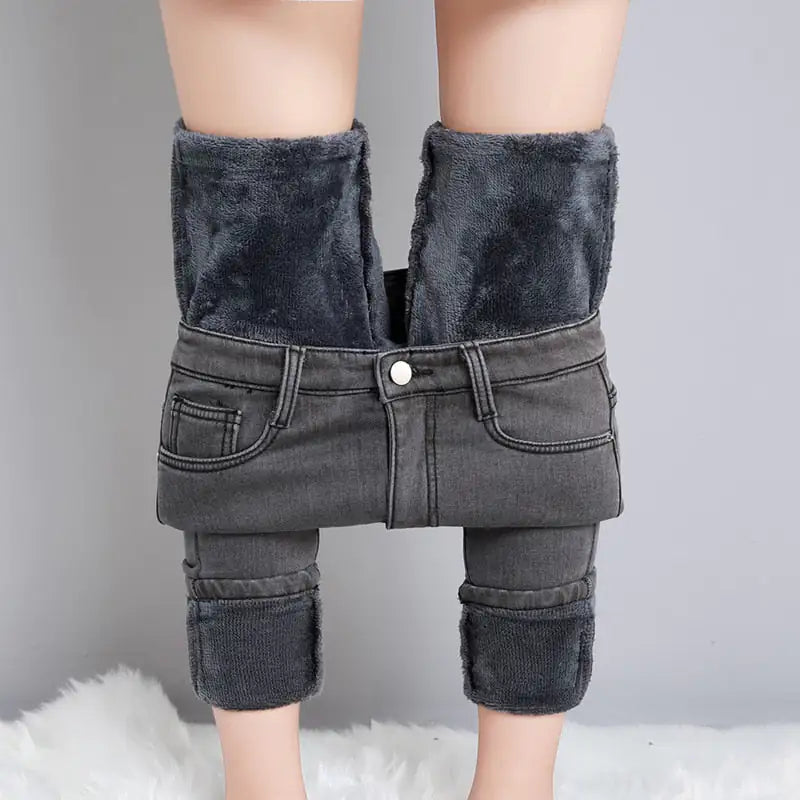 PlushFit Snow Jeans