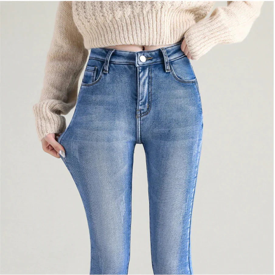 PlushFit Snow Jeans