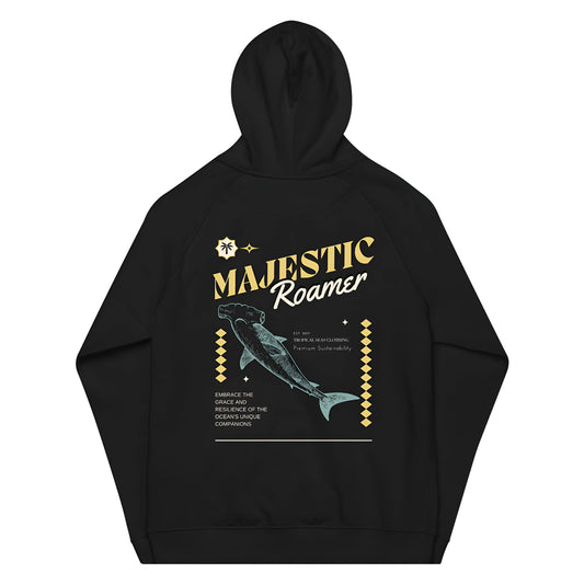 Premium Majestic Roamer Eco Hoodie - Hammerhead Shark Edition