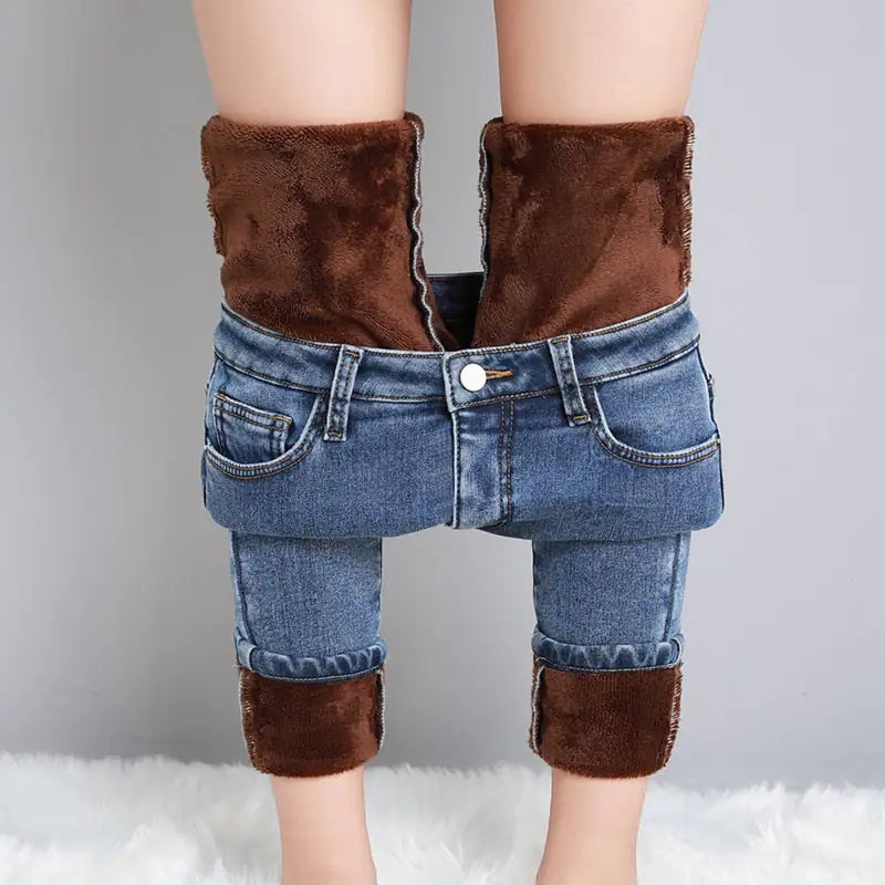 PlushFit Snow Jeans