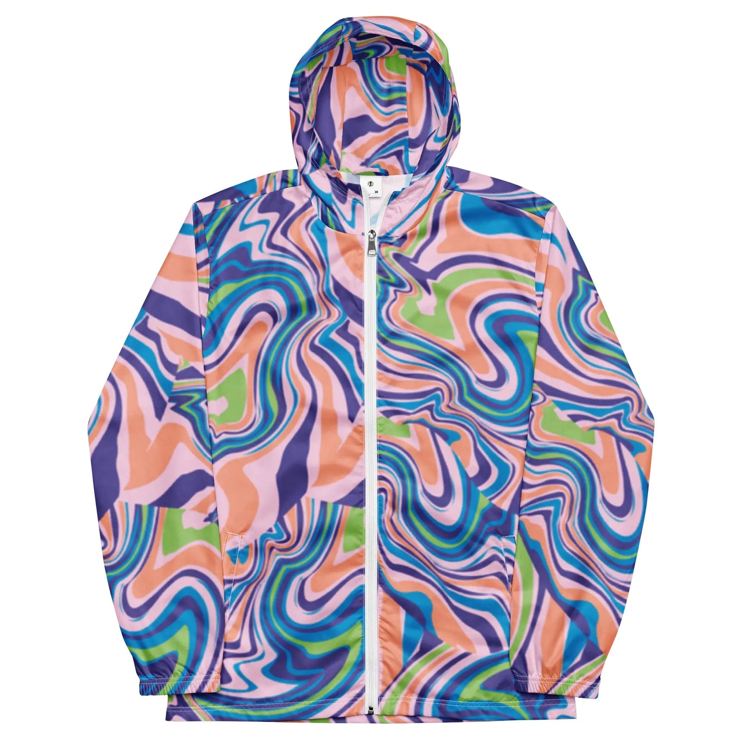 Tropical Retro Tide Windbreaker