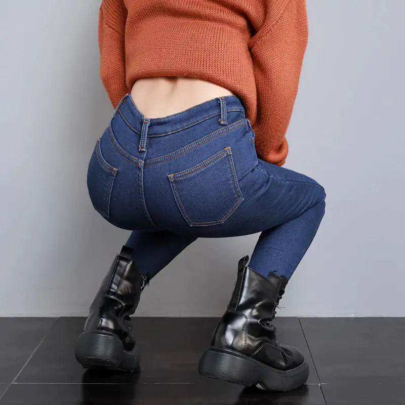 PlushFit Snow Jeans