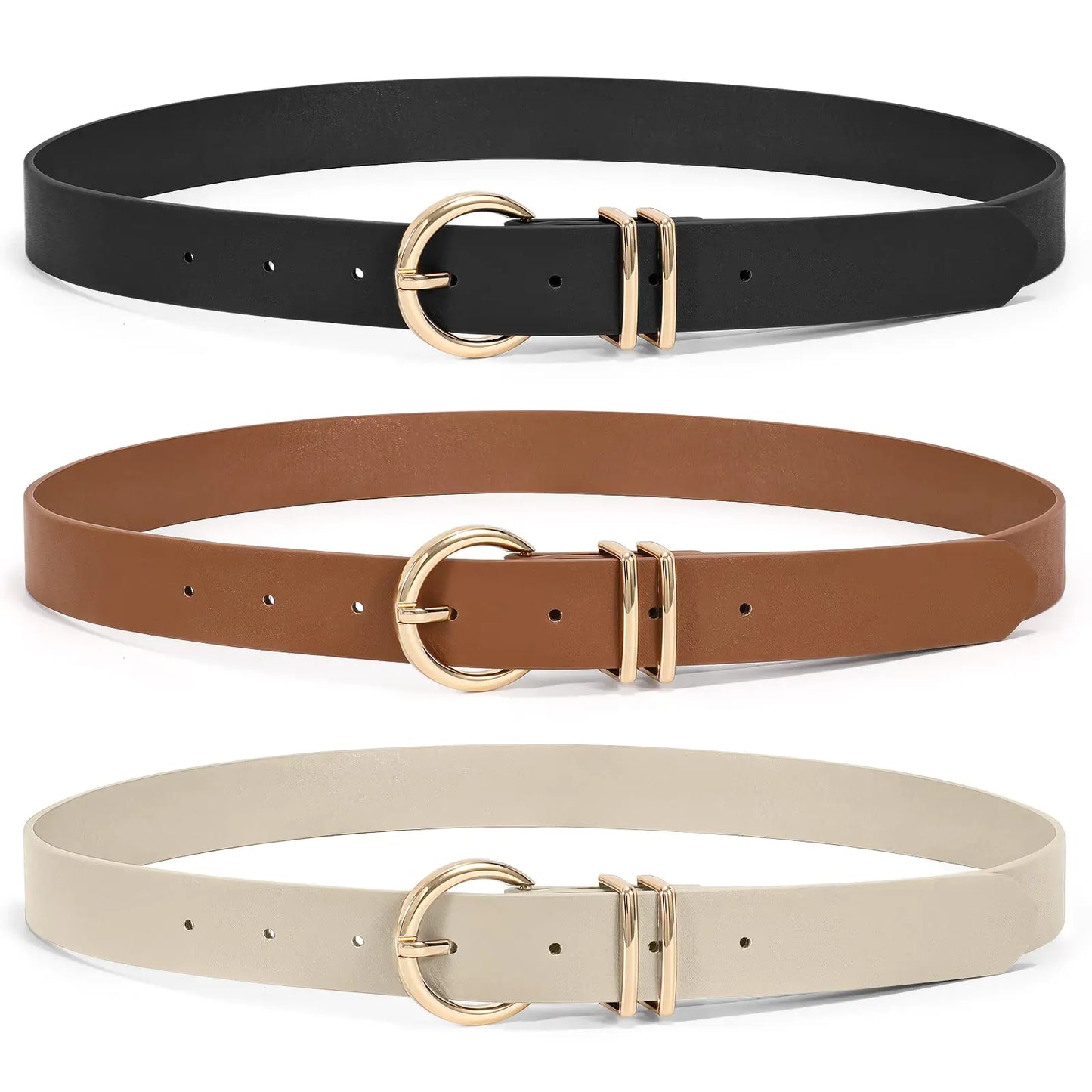 GoldBuckle Belt Trio